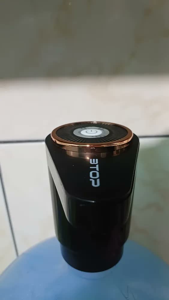 foto de Bomba Agua Elétrica Usb Recarregável Para Galao Dispenser Automatico Touch Portatil Agua Mineral Garrafao Sem Fio Cozinha Empresa Camping Viagem Rapido Silencioso