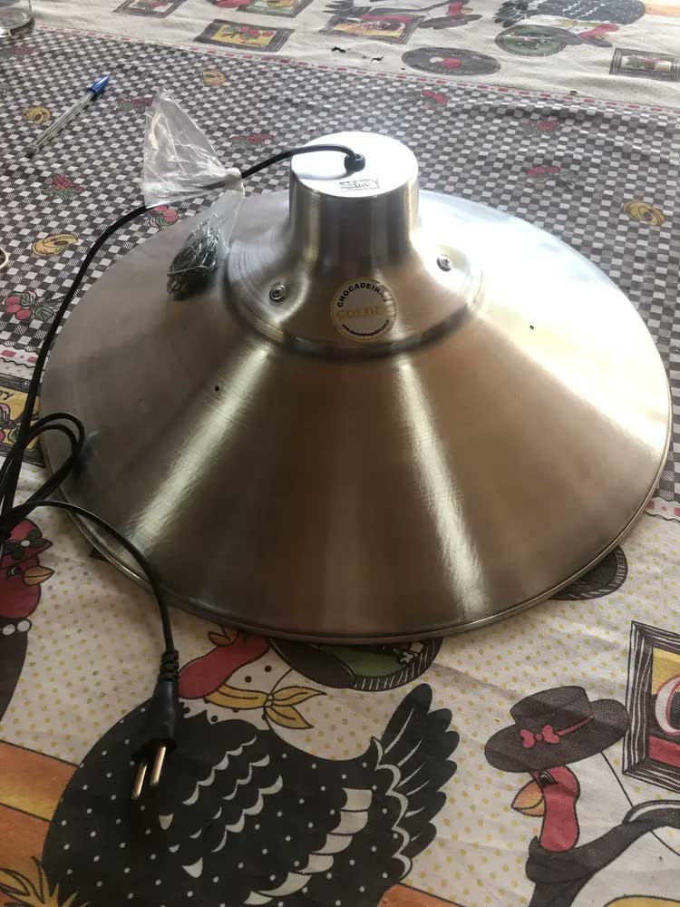 foto de Aquecedor Pintinho Elétrico, Resistencia Blindada (três