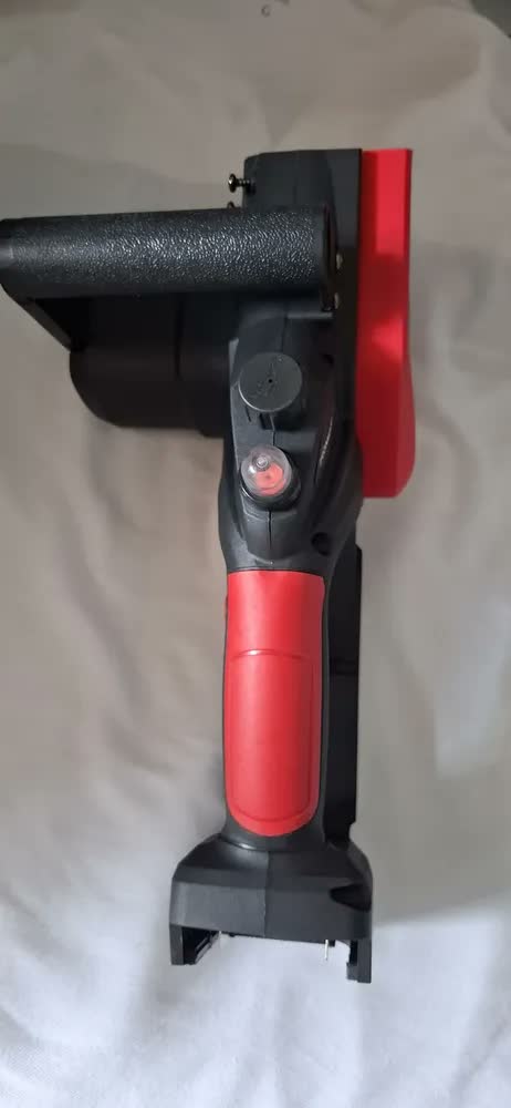 foto de Motoserra Eletrica 3000w Potente 12 Polegadas Profissional Brushless Com 2 Baterias Recarregável
