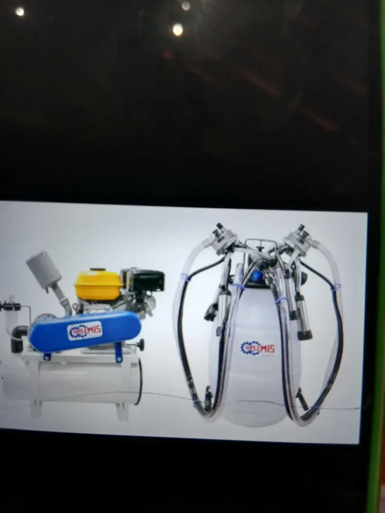 foto de Ordenhadeira Implemis Ord300 Com 1 Conjunto E 1 Tarro